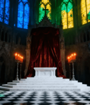 哥特式城堡王座场景575#横屏 