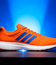 橙色运动鞋产品展示294#横屏 