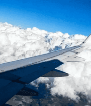 飞机机翼云海飞行478#横屏 