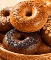 多种口味贝果面包463#横屏 