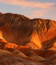 丹霞地貌日出景观387#横屏 