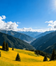 草原山脉自然风光130#横屏 