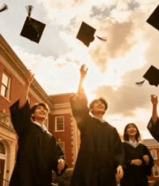 毕业季学子抛帽瞬间61#横屏 