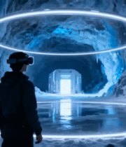 VR探索冰雪未来洞穴3#横屏 