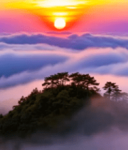 云海之上的日出景观(2)11538#横屏 