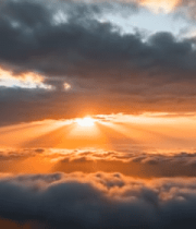 云海之上日出景象1972#横屏 