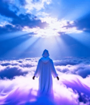 云端人物背影合成素材10262#横屏 