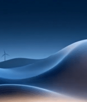 蓝色线条波浪背景素材1848#横屏 