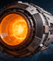 宇宙飞船太空飞行素材5515#横屏 