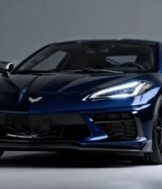 蓝色跑车特写素材691#横屏 