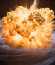 宇宙空间中的爆炸特效11705#横屏 