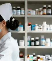 医院药房护士工作场景1294#横屏 