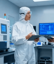 科研人员实验室交流1775#横屏 