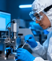 科研人员实验室操作实验设备(2)5689#横屏 