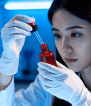 科研人员实验室做实验画面1806#横屏 