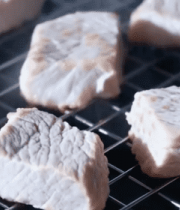 烤架上的蒜蓉生蚝3582#横屏 