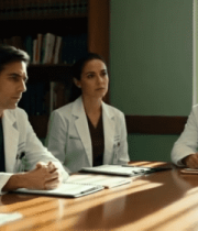 医生会议室开会场景10502#横屏 