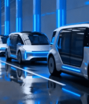 科技感新能源汽车生产线14408#横屏 