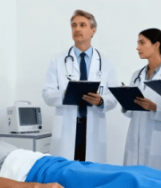 医生病房内与病人交流场景4328#横屏 