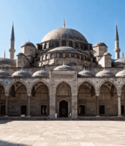 伊斯坦布尔清真寺全景12319#横屏 