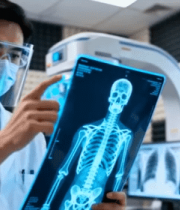 医生查看光片影像433#横屏 