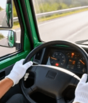 卡车司机驾驶视角公路行驶14933#横屏 