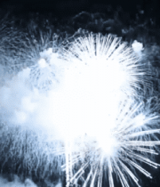 夜空中绽放的绚烂烟花9817#横屏 