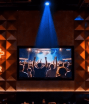 酒吧内人群欢呼场景2941#横屏 