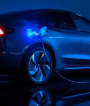 夜间新能源汽车充电场景7183#横屏 