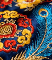 精美刺绣图案特写2070#横屏 