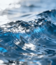 近景拍摄海面波浪特写4424#横屏 