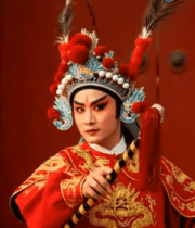 京剧演员古装扮相表演素材5166#横屏 