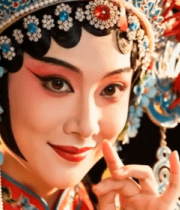 京剧演员扮相特写(1)6309#横屏 