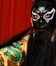 京剧演员扮相表演画面5688#横屏 