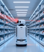 药房内机器人自主巡航14024#横屏 