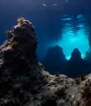 海底礁石景观2913#横屏 