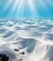 海底阳光照射沙滩景象888#横屏 