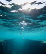 海底阳光与气泡景象2815#横屏 