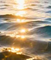 海面夕阳波光粼粼景象(1)5097#横屏 