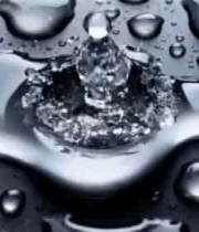 金属表面水滴特写2613#横屏 