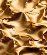 金色绸缎纹理特写3345#横屏 