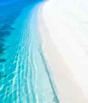 美丽海滩与清澈海洋景观1764#横屏 