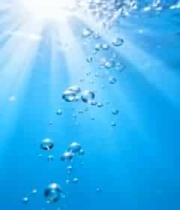 水下阳光与气泡画面5082#横屏 