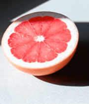切开的红心柚特写素材110#横屏 