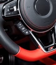 汽车方向盘特写1164#横屏 