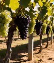 葡萄园成熟葡萄特写(3)11811#横屏 