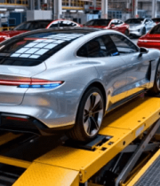 汽车工厂生产线汽车展示9377#横屏 