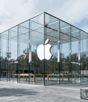 苹果玻璃建筑外观14318#横屏 