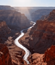 壮丽峡谷自然风光全景3384#横屏 