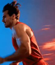 男子运动跑步画面14421#横屏 